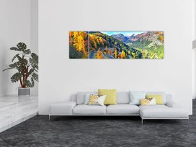Obraz - Przełęcz Malajska (170x50 cm)