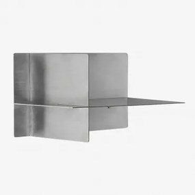 Półka Ścienna Ze Stali Nierdzewnej Nolvia ↔︎ 40 Cm - Sklum