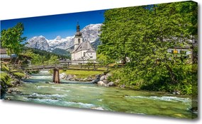 Obraz na płótnie Klasztor nad Cichą Wodą