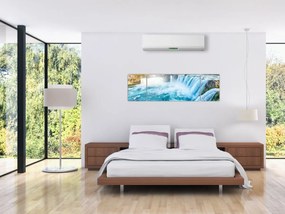 Obraz - Wodospady (170x50 cm)