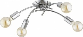 Przysufitowy żyrandol TORIZO 4xE27/15W/230V chrom błyszczący