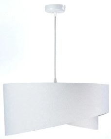 Biała minimalistyczna lampa wisząca - EX988 Zusi