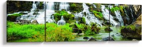Obraz - wodospady (170x50 cm)