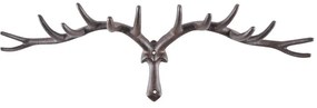 Brązowy metalowy wieszak ścienny – Esschert Design