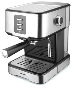 Heinner HEM-850IXBK - Ekspres kolbowy espresso 850W/230V stal nierdzewna/czarny