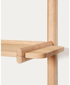 Modułowy system półek z litego drewna dębowego 90x202 cm Sitra – Kave Home