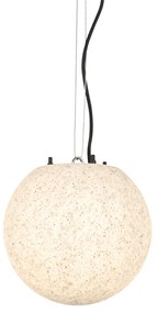 Zewnetrzna Inteligentna lampa zewnętrzna szara 25 cm IP65 z WiFi A60 - Nura Nowoczesny Oswietlenie zewnetrzne