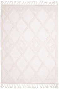 Dywan Boho Braid Beżowy Dywan Do Salonu 080x150 Prostokąt