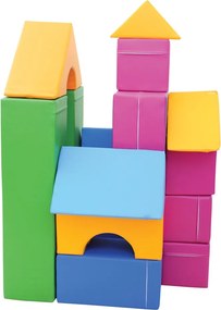 Zestaw kształtek piankowych, edukacyjnych Creatino, 18 elementów