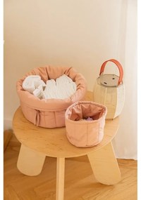 Jasnoróżowe tekstylne pojemniki dziecięce zestaw 2 szt. ø 30x20 cm Bambie Vintage Nude – Lorena Canals