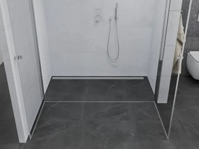 Mexen Pretoria Duo drzwi prysznicowe uchylne 150 cm, transparent, chrom - 852-150-000-02-00
