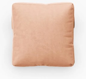 Różowa aksamitna poduszka do sofy modułowej Rome Velvet – Cosmopolitan Design