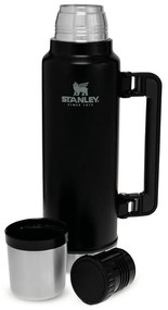 Czarny termos z kubkiem 1,4 l – Stanley