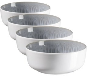 Mäser Zestaw misek Lunaria Grey 15,5 cm, 4 szt., 15,5 cm