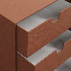 Kartonowy organizer z szufladką Ingrid Restore Paper Laminate – Bigso