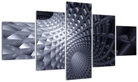 Obraz - Abstrakcja 3D (125x70 cm)