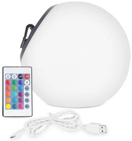 Top Light BALL RGB RC - LED RGB 1,2W/3,7V solární stmívatelné svítidlo IP44
