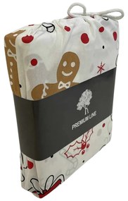 PrzytulneMieszkanie.pl PrzytulneMieszkanie.pl Bawełniana pościel GINGER JOY biała Rozmiar pościeli: 70 x 90 cm | 140 x 200 cm