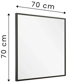 Panel lustrzany modułowy 70x70 Z9-F80