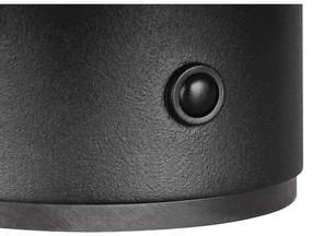 Kinkiet LED na USB w kolorze matowej czerni Davey – Trio