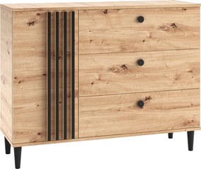 Komoda ARTIANO 120 cm do Salonu Sypialni Dąb artisan