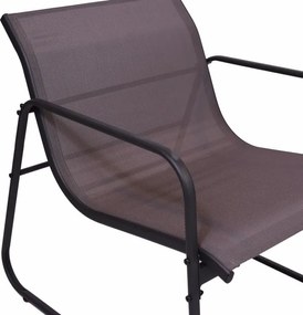 Zestaw ogrodowy do relaksu – 2 krzesła i stolik, składany