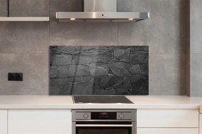 Szklany Panel Kamienny Mur Dekoracyjny