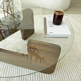 Stolik konferencyjny Mia Walnut
