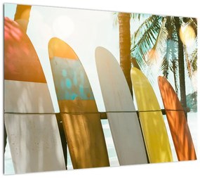 Obraz - Deski surfingowe (70x50 cm)