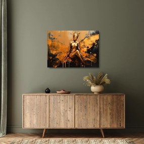 Obraz na szkle - Abstrakcja wróżki (70x50 cm)
