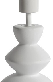 Designerska lampa stołowa biała ceramiczna 15 cm bez klosza - AlisiaDesignerski Oswietlenie wewnetrzne