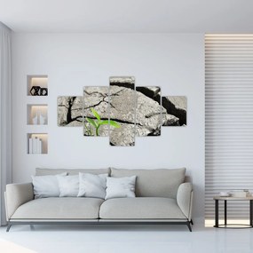 Obraz - Pęknięcia (125x70 cm)