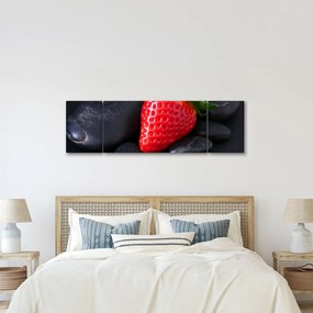 Obraz truskawki (170x50 cm)