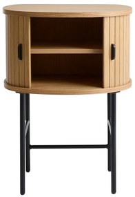 Szafka nocna w naturalnym kolorze Nola – Unique Furniture