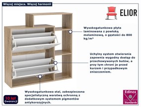 Szafka na buty z regałem A1-D40