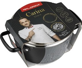 Florina Aluminiowy garnek Carina Black 2,2 l, 20 cm, śred. 20 cm