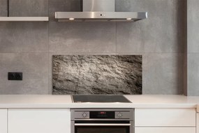 Szkło do Kuchni na Ścianę Abstrakcyjna Struktura Kamienia