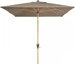 Doppler ALU WOOD parasol ogrodowy 300 x 200 cm brązowy
