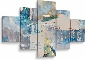 Obraz - Abstrakcja (125x70 cm)