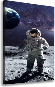 Foto obraz na płótnie do salonu pionowy Astronauta