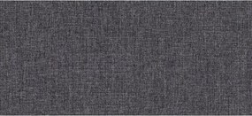 Rozkładany dwustronny narożnik L VALERIO SLIM 200x140 cm, ciemnoszary/antracytowy + 2 poduszki GRATIS