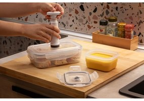 Zestaw 3 pojemników próżniowych na żywność z pompką Compactor Food Saver