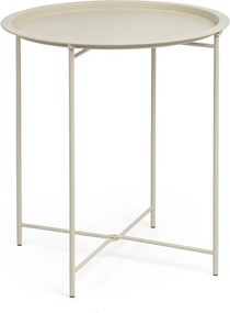 Stalowy okrągły stolik ogrodowy ø 46 cm Austin – Bizzotto