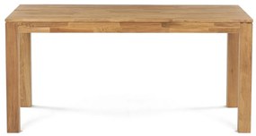 Stół jadalny 160 x 90 cm, dąb, XL