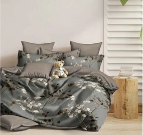 PrzytulneMieszkanie.pl PrzytulneMieszkanie.pl Bawełniana pościel WILDONA szara Rozmiar pościeli: 70 x 90 cm | 140 x 200 cm