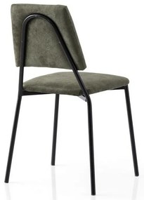 Zestaw krzeseł do jadalni Lima Anthracite andBlack, 2 szt.