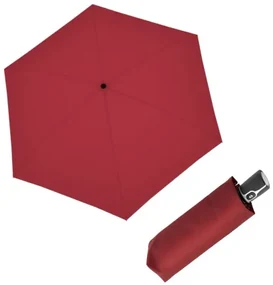 Fibre Micro Flat uni Royal berry - damski w pełni automatyczny parasol