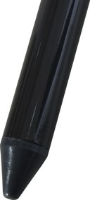 Outsunny Parasol Ogrodowy Składany Ochrona UV Kremowy Czarny Stylowy i Praktyczny do Ogrodu Balkonu Plaży | Aosom PL