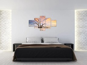 Obraz drzewa w oceanie (125x70 cm)