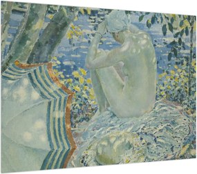 Obraz - Frederick Carl Frieseke, On the Bank, reprodukcje (70x50 cm)